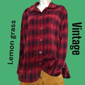 Vintage Lemon Grass Flannel